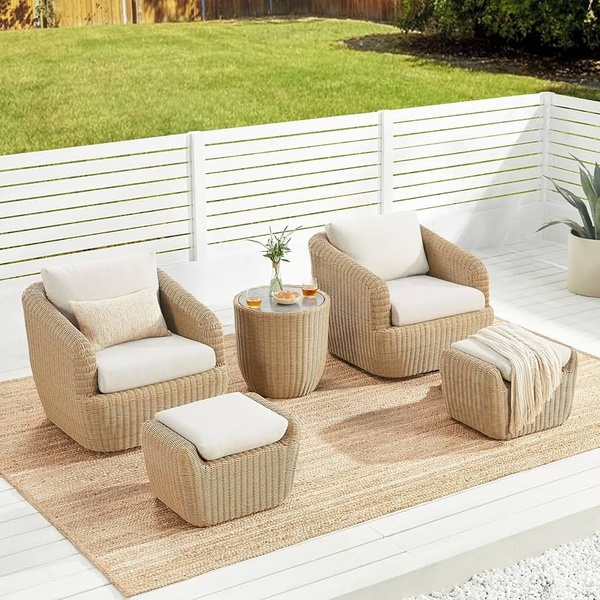 patio furniture set, outdoor lounge set, wicker patio chairs, outdoor conversation set, garden furniture, new arrival, lifestyle, calm, fresh, neutral